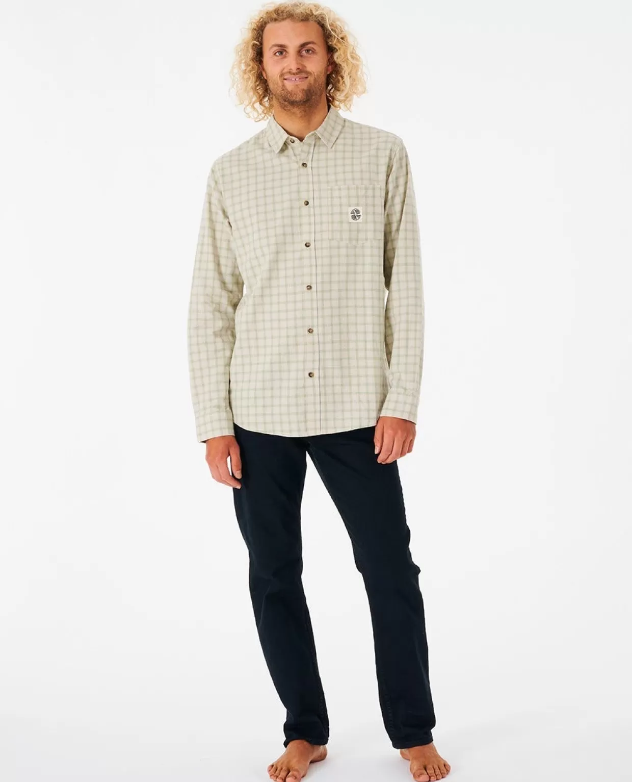 Best Sale Salt Water Culture RaiLong Sleeve Flannel Shirt Shirts & Polos | Salt Water Culture