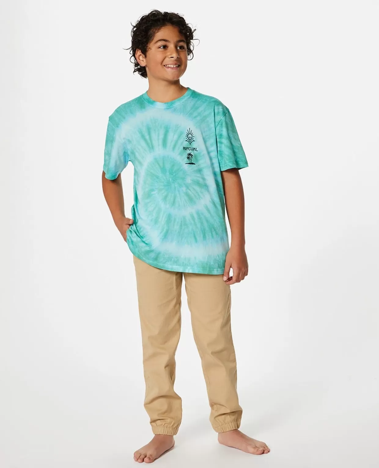 Fashion Shred Tie Dye Short Sleeve Tee Boy Kids/BOY Tops & Tees