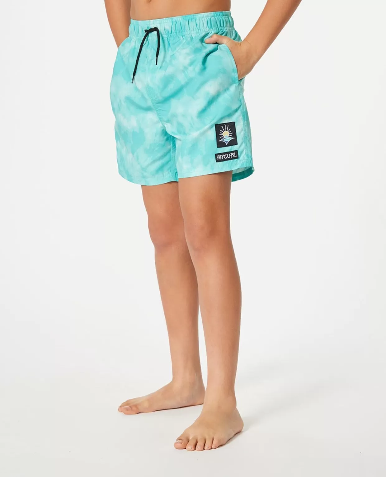 New Shred Tie Dye Volley Short Boy Kids/BOY Boardshorts