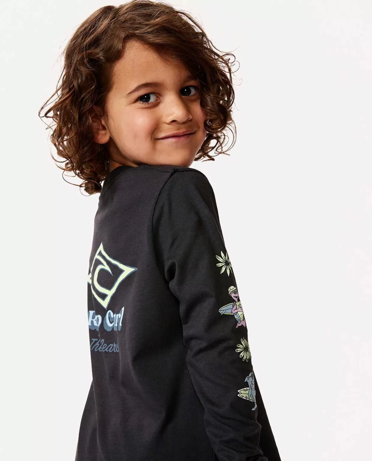 Outlet Shred Town Long Sleeve Tee Boy Kids/BOY Tops & Tees