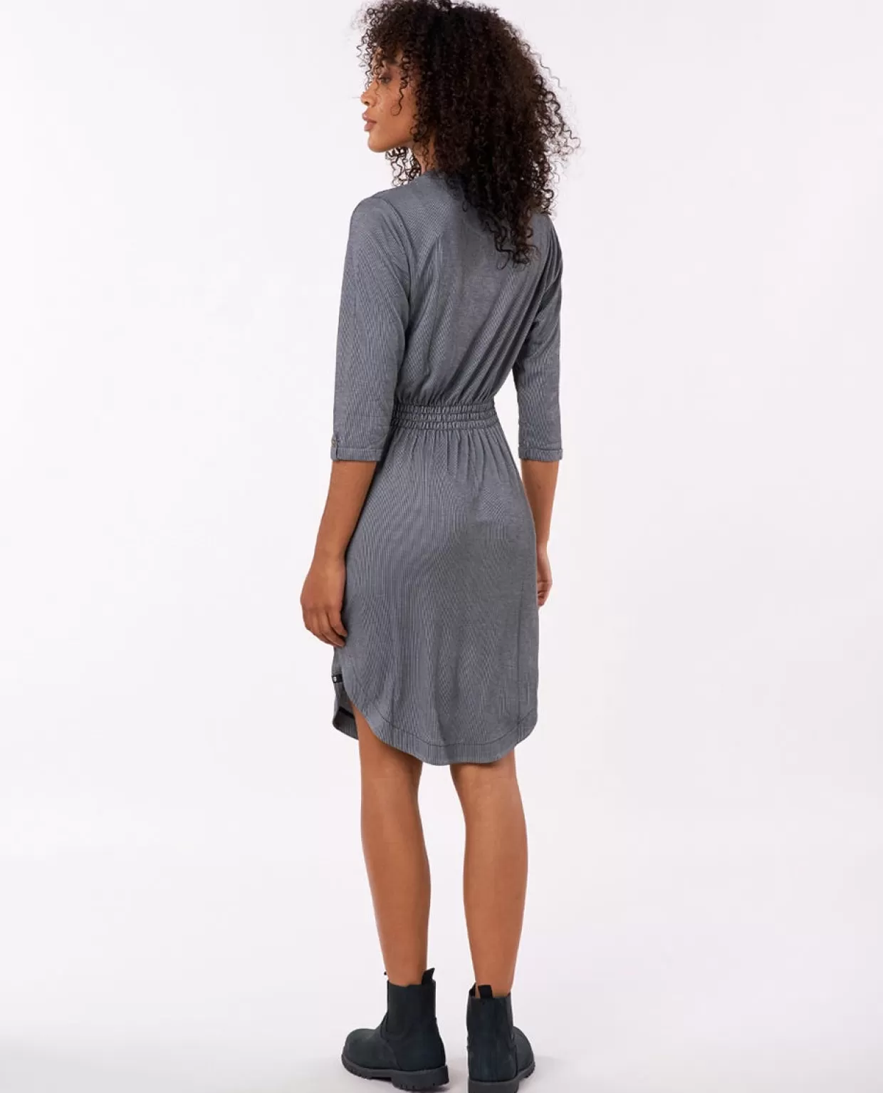 Outlet Soft Rib Long Sleeve Dress Women Dresses & Rompers