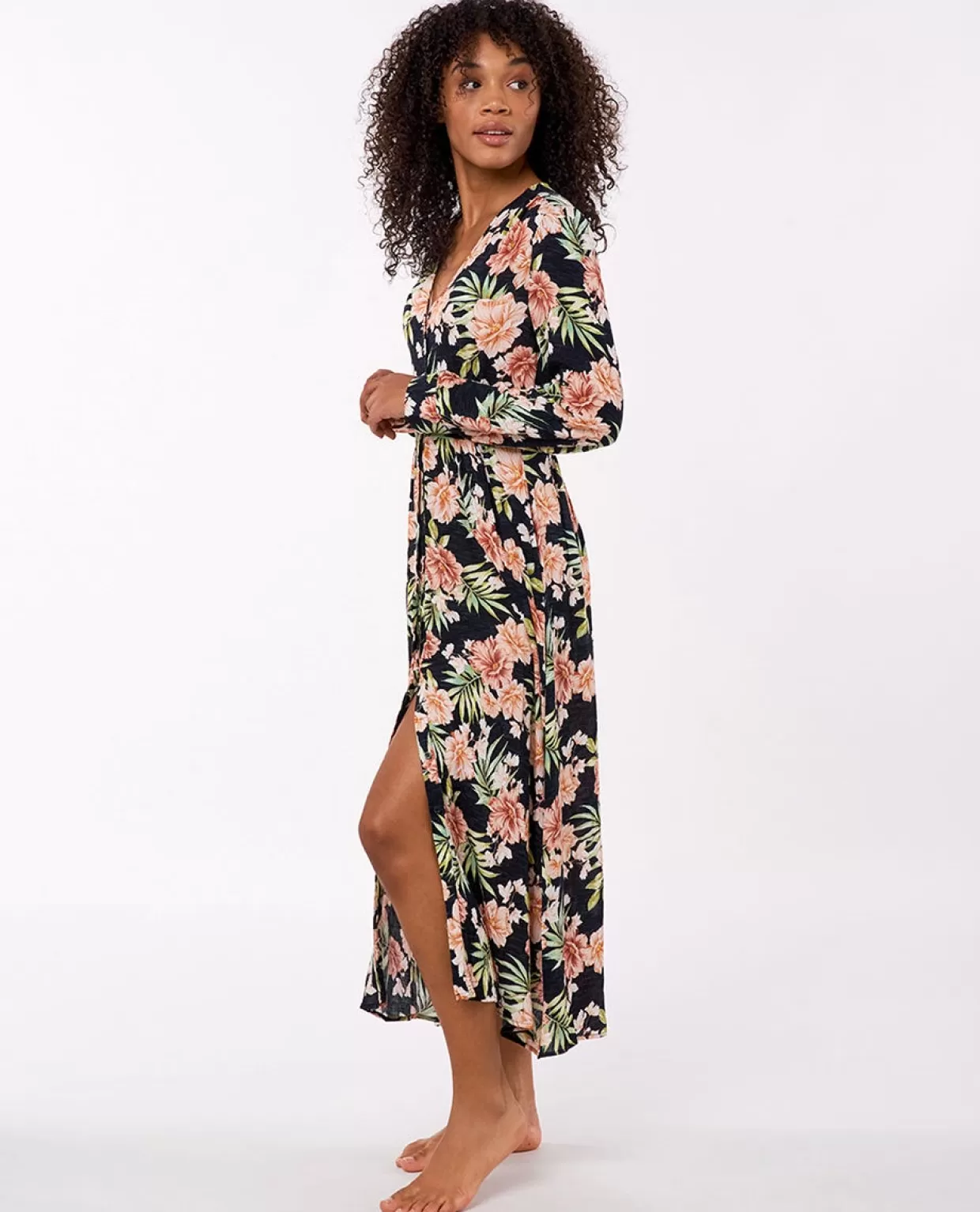 Sale Sol Seeker Long Sleeve Maxi Dress Women Dresses & Rompers