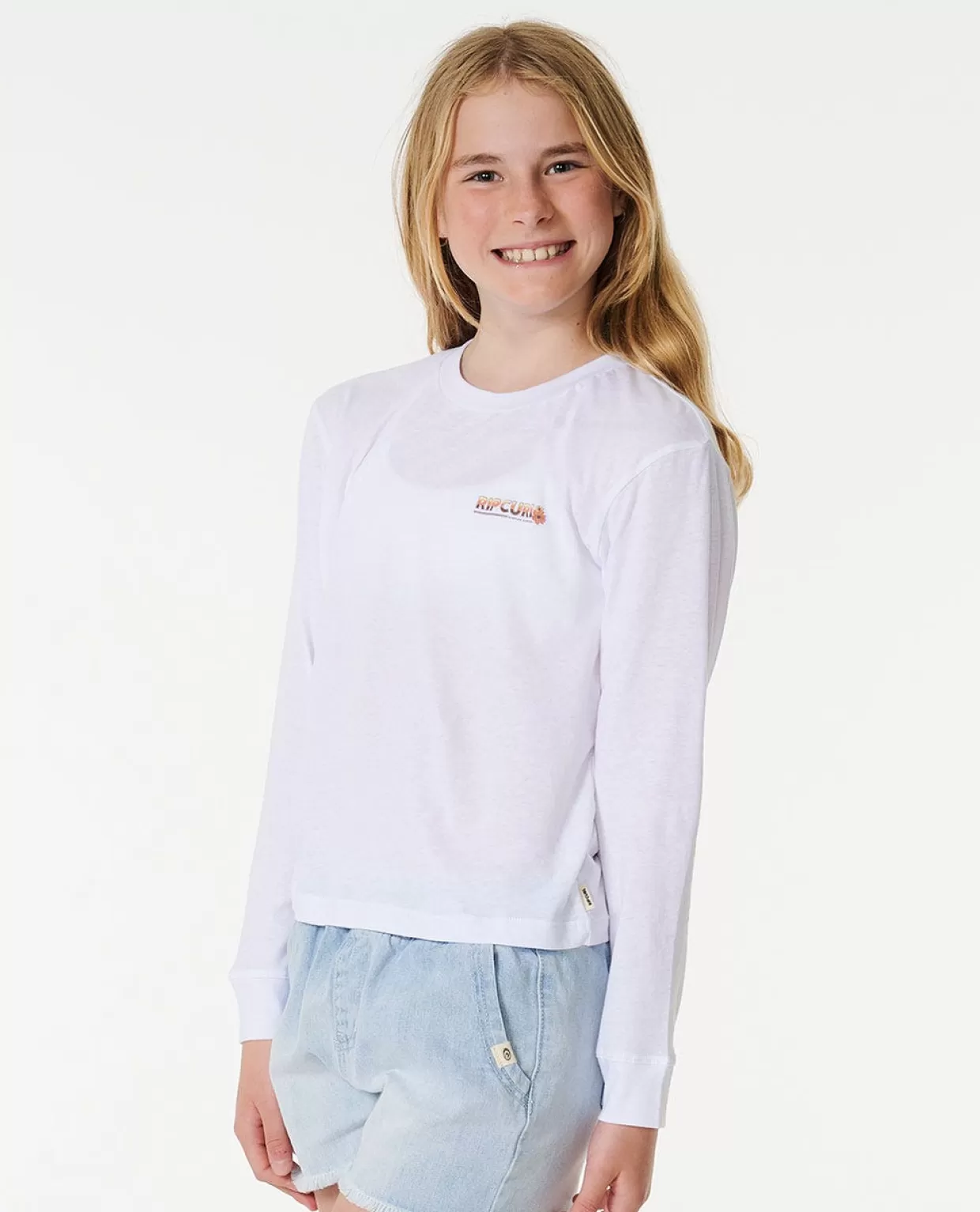 Hot Sunrise Session Long Sleeve Tee Girl Kids Tops & Tees