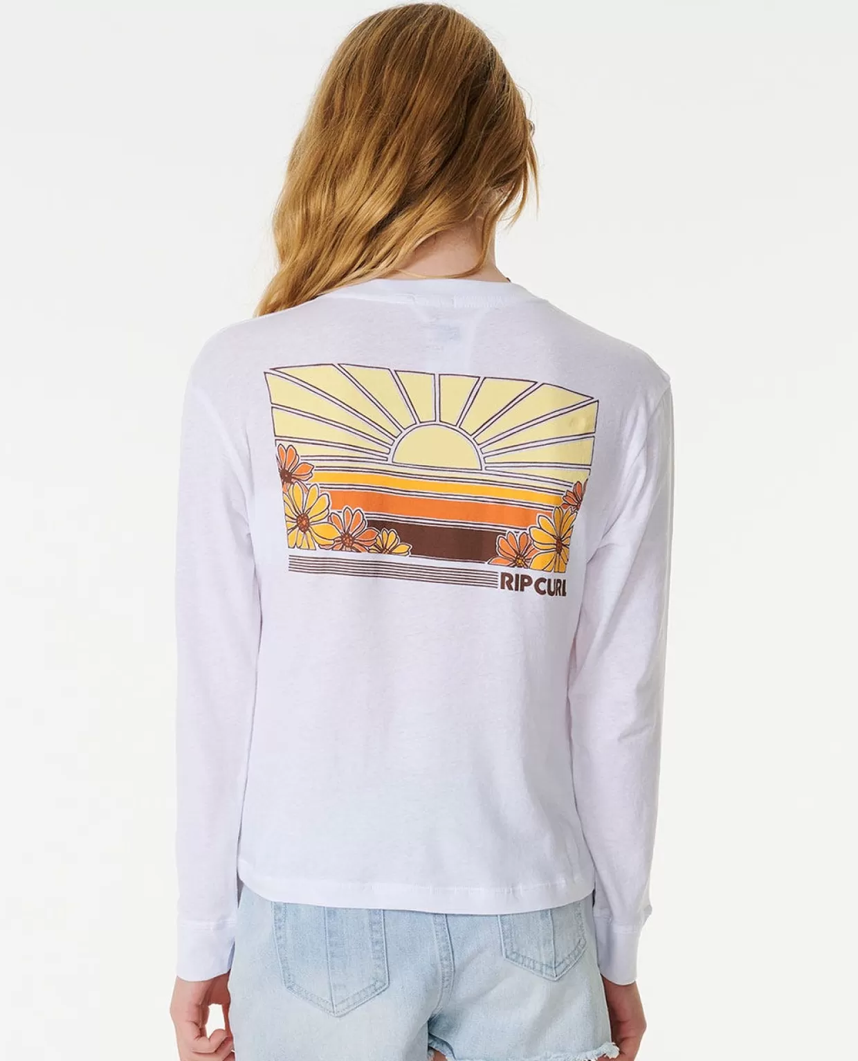 Hot Sunrise Session Long Sleeve Tee Girl Kids Tops & Tees