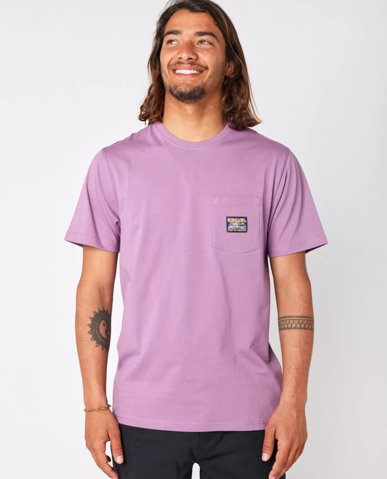 Outlet Surf Paradise Badge Short Sleeve Tee Tees & Tanks