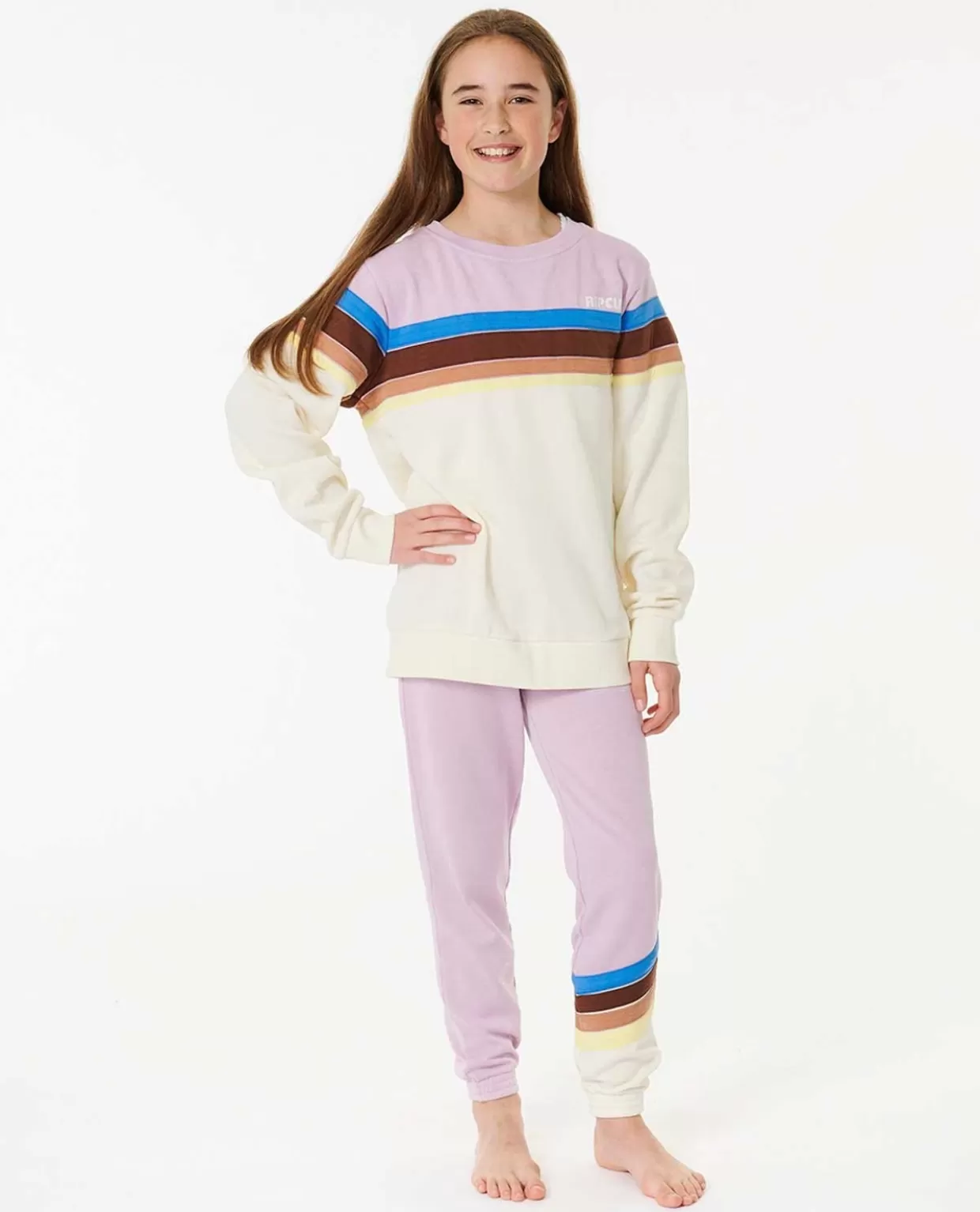 Best Surf Revival Crew Fleece Girl Kids Hoodies & Jumpers