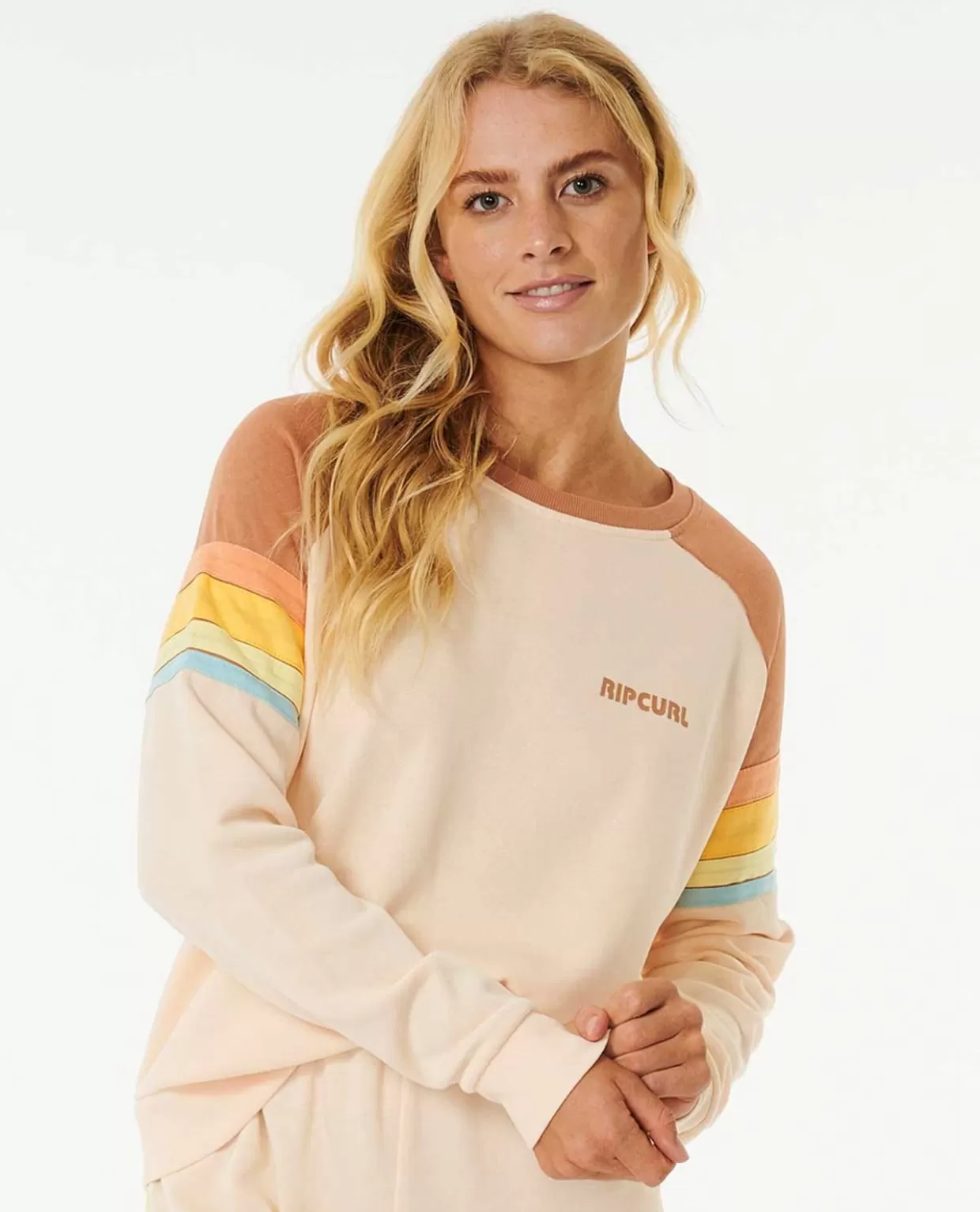 Discount Surf Revival Raglan crew Fleece Women Hoodies & Jumpers | Surf Revival