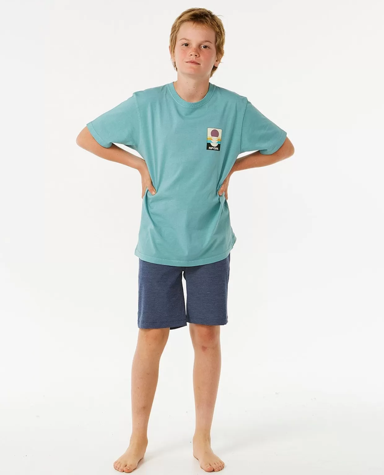 Fashion Surf Revivial Peaking Short Sleeve Tee Boy Kids/BOY Tops & Tees