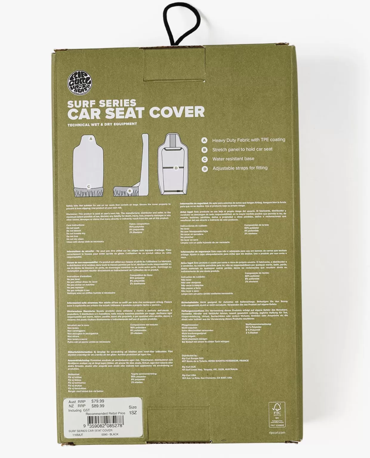 Shop Surf Series Car Seat Cover Luggage & Travel | Utilities