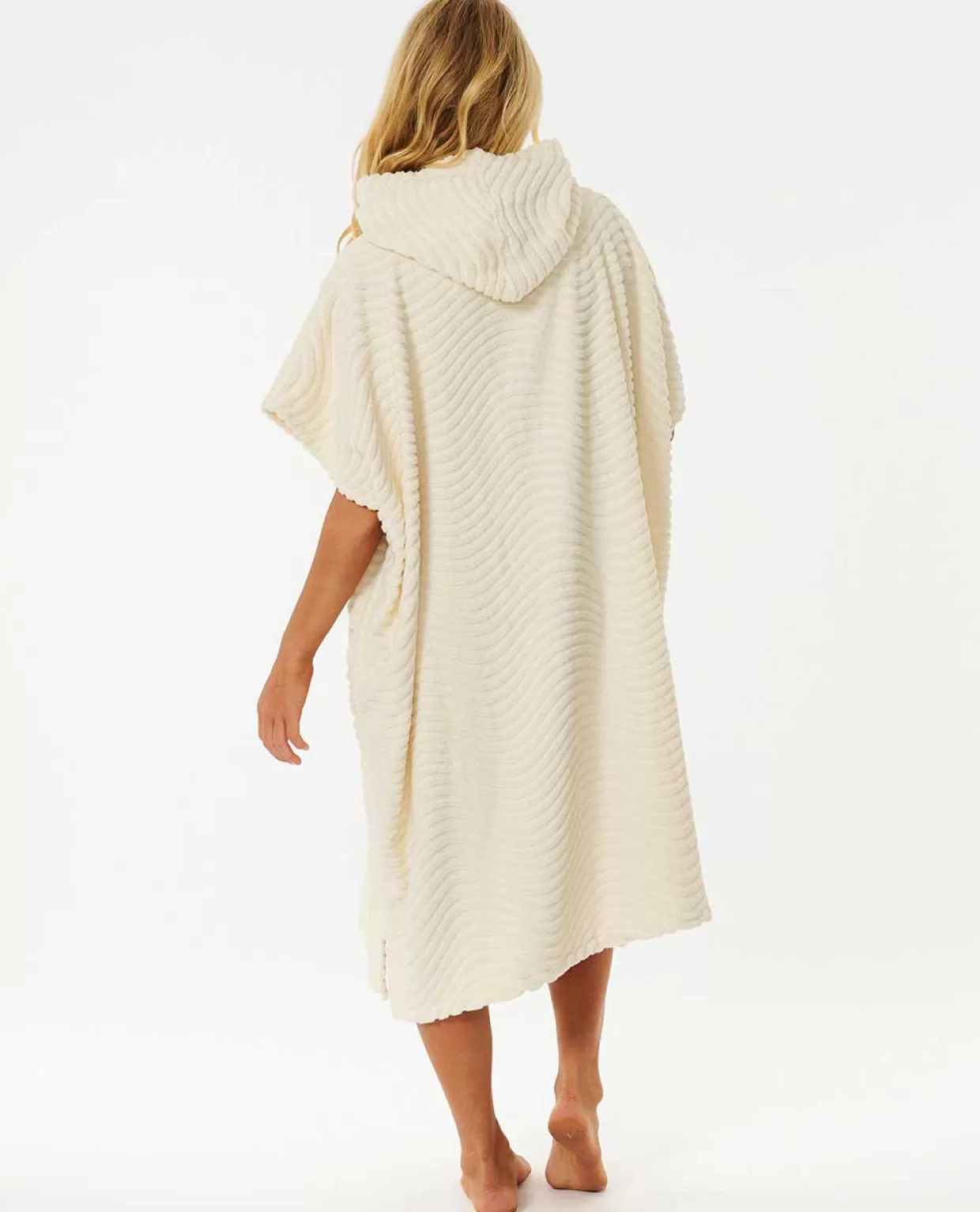 Discount Swirl Terry Hooded Poncho Women Towels & Ponchos