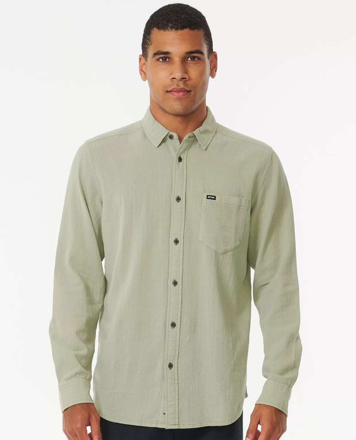 Clearance Washed Long Sleeve Shirt Shirts & Polos