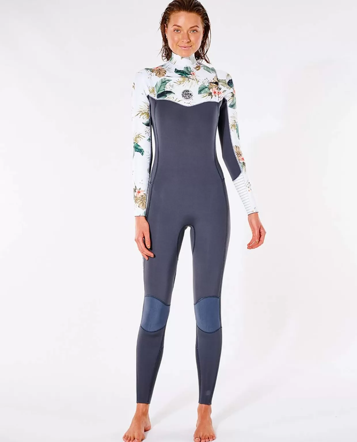 Outlet Women Dawn Patrol 3/2 Chest Zip Wetsuit Women Steamers