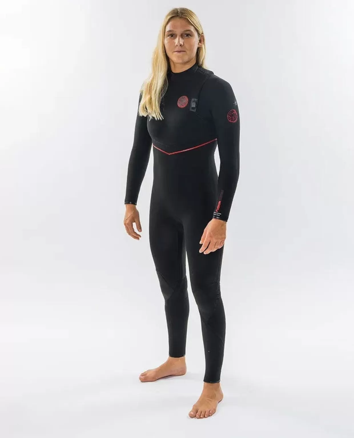 Fashion Women Flashbomb Fusion 4/3 Zip free Wetsuit Women Steamers